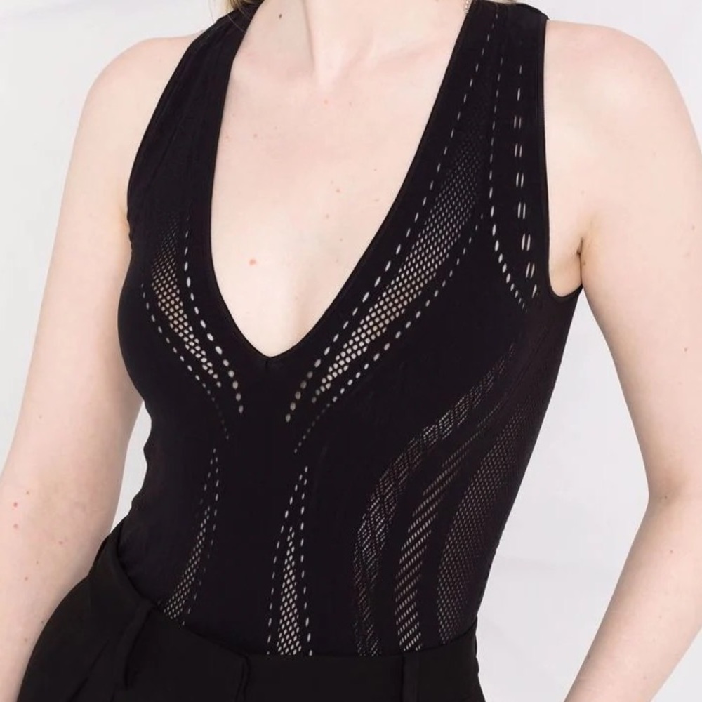 Wolford Ajouré mesh-panel body